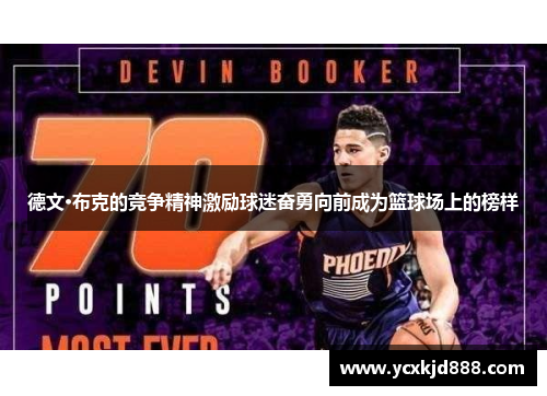 德文·布克的竞争精神激励球迷奋勇向前成为篮球场上的榜样